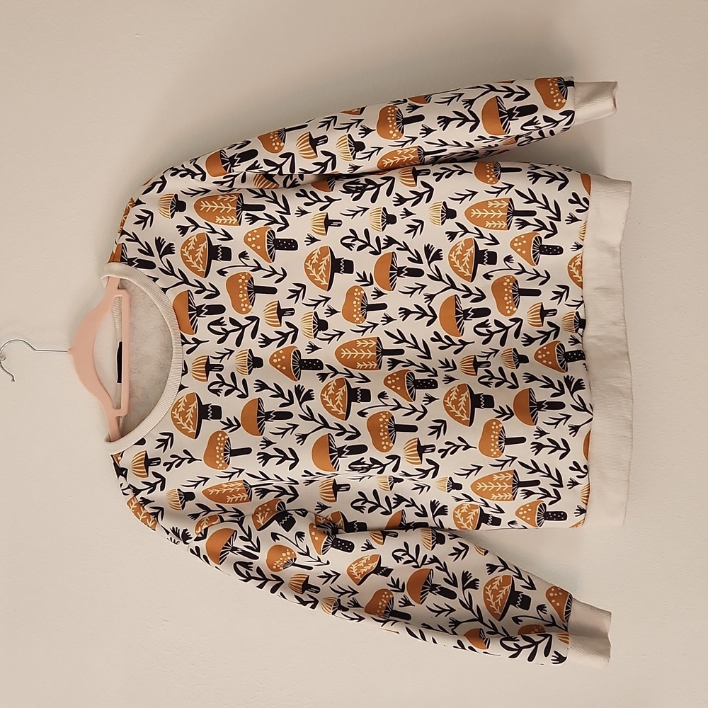Cute mushroom sweater